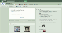 Desktop Screenshot of paperclips-g.deviantart.com