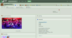 Desktop Screenshot of chipettesof2011.deviantart.com