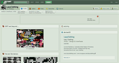 Desktop Screenshot of lazyclothing.deviantart.com