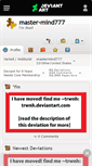 Mobile Screenshot of master-mind777.deviantart.com