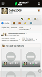 Mobile Screenshot of cebe2008.deviantart.com