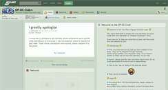 Desktop Screenshot of op-oc-club.deviantart.com