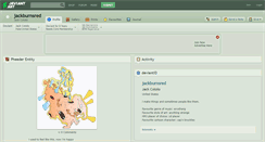 Desktop Screenshot of jackburnsred.deviantart.com