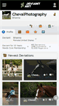 Mobile Screenshot of chevalphotography.deviantart.com
