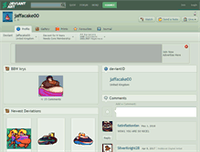 Tablet Screenshot of jaffacake00.deviantart.com