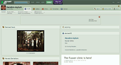 Desktop Screenshot of macabre-asylum.deviantart.com