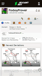 Mobile Screenshot of foxboyprower.deviantart.com