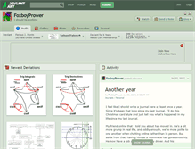 Tablet Screenshot of foxboyprower.deviantart.com