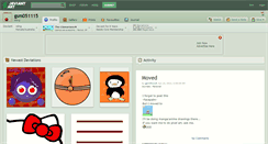 Desktop Screenshot of gsm051115.deviantart.com