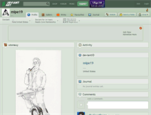 Tablet Screenshot of mipe19.deviantart.com