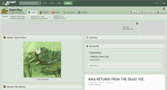 Desktop Screenshot of cheri-piyy.deviantart.com