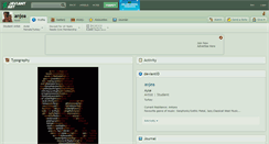 Desktop Screenshot of anjea.deviantart.com