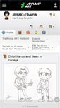 Mobile Screenshot of misaki-chama.deviantart.com