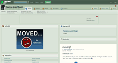 Desktop Screenshot of karasu-arashikage.deviantart.com
