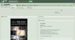 Desktop Screenshot of linuxdj92.deviantart.com