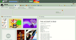 Desktop Screenshot of hikuta.deviantart.com
