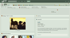 Desktop Screenshot of kalifa.deviantart.com