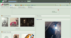 Desktop Screenshot of orcusdei.deviantart.com