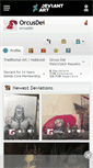 Mobile Screenshot of orcusdei.deviantart.com