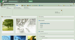 Desktop Screenshot of goldentheponyboy.deviantart.com