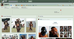 Desktop Screenshot of fragrach.deviantart.com