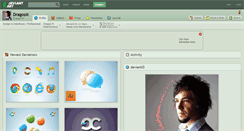 Desktop Screenshot of dragosm.deviantart.com