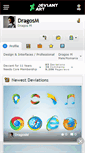 Mobile Screenshot of dragosm.deviantart.com