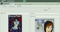 Desktop Screenshot of healing-spirit.deviantart.com