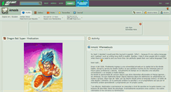Desktop Screenshot of amosis.deviantart.com