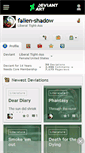 Mobile Screenshot of fallen-shadow.deviantart.com