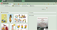 Desktop Screenshot of bunjistudios.deviantart.com