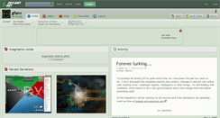 Desktop Screenshot of gflare.deviantart.com