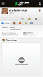 Mobile Screenshot of cry-fallen-star.deviantart.com