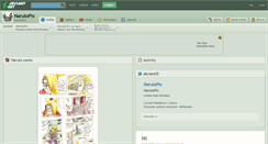Desktop Screenshot of narutopix.deviantart.com