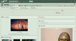 Desktop Screenshot of inamoka.deviantart.com