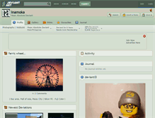 Tablet Screenshot of inamoka.deviantart.com