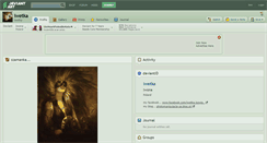 Desktop Screenshot of iwetka.deviantart.com