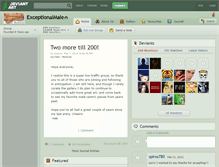 Tablet Screenshot of exceptionalmale.deviantart.com