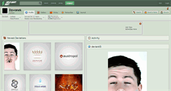 Desktop Screenshot of dzwonek.deviantart.com