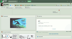 Desktop Screenshot of elf-maid.deviantart.com