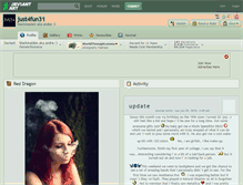 Tablet Screenshot of just4fun31.deviantart.com