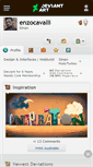 Mobile Screenshot of enzocavalli.deviantart.com