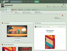 Tablet Screenshot of enzocavalli.deviantart.com