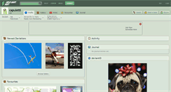 Desktop Screenshot of capuletti.deviantart.com