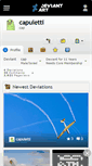 Mobile Screenshot of capuletti.deviantart.com