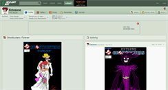 Desktop Screenshot of ectozone.deviantart.com