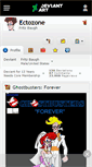 Mobile Screenshot of ectozone.deviantart.com