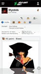 Mobile Screenshot of ikyo666.deviantart.com