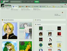 Tablet Screenshot of nidoking.deviantart.com