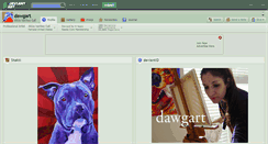Desktop Screenshot of dawgart.deviantart.com